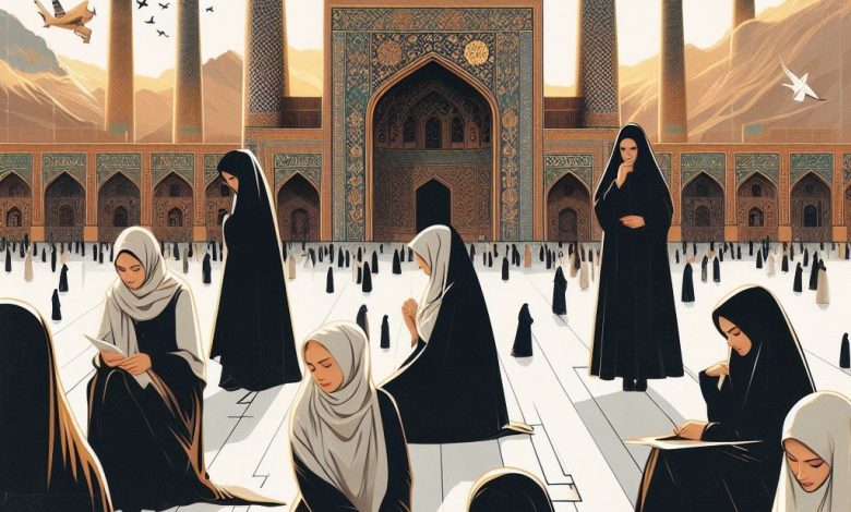 Women's protest against hijab intensifies, ban on women in Iran (symbolic photo)