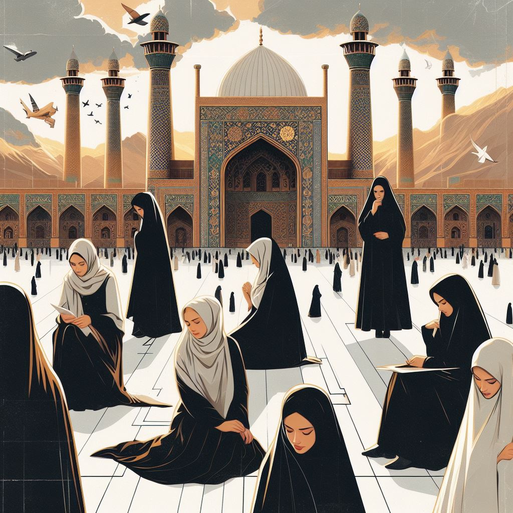 Women's protest against hijab intensifies, ban on women in Iran (symbolic photo)